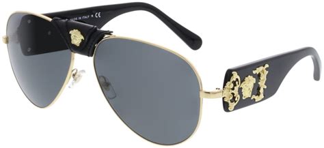 versace rock icons pale gold mirror|Versace sun glasses.